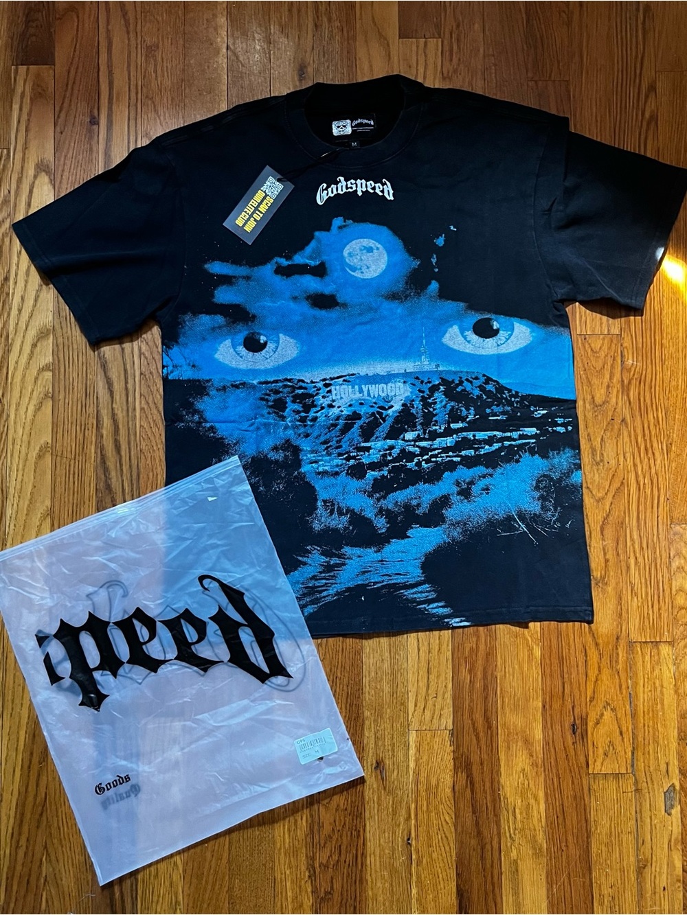 Godspeed Black & Blue Graphic Tee - Men’s Short Sleeve Shirt